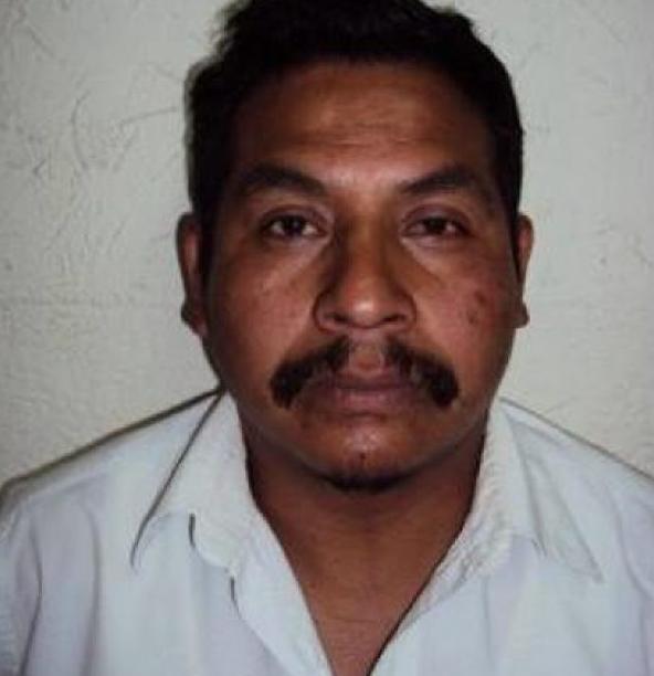 DETENIDO. Juventino Bautista Bautista