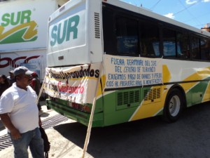 Liberan inconformes instalaciones de terminal en Tlaxiaco